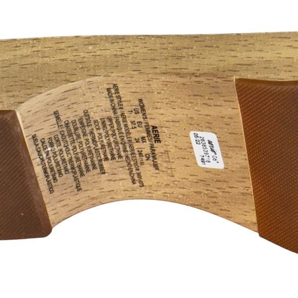 Aerie Clogs Slip On Shoe, sz 7 - Picture 6 of 7